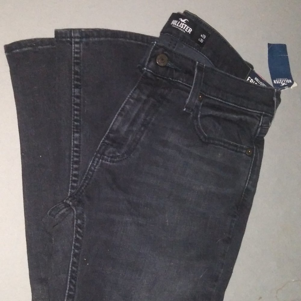 Hollister Epic Flex Black Jeans 29×30